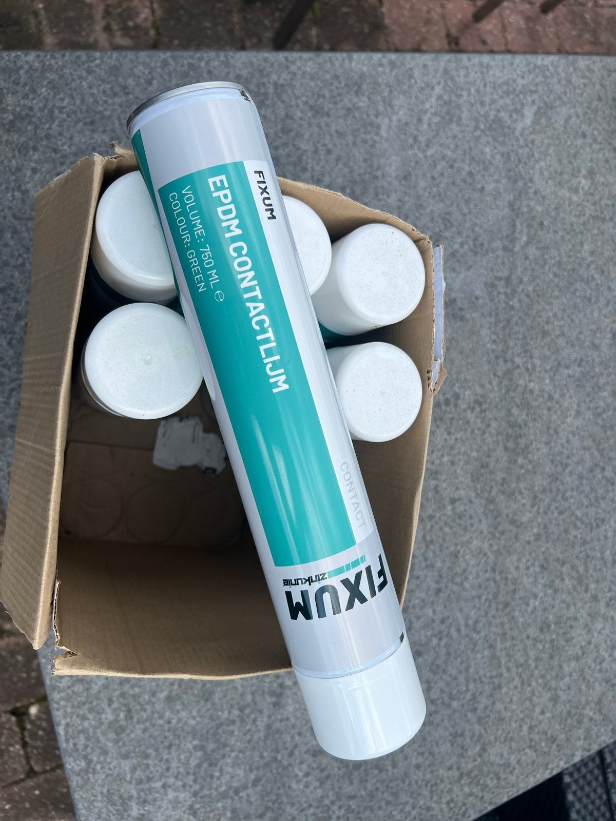 Fixum EPDM Contactlijm Spuitbussen (5 stuks), Ophalen, Nieuw