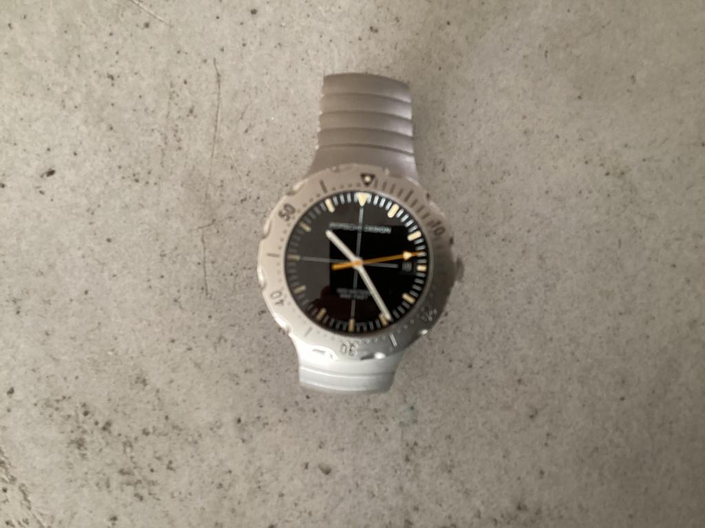 Porsche design titanium diver, Overige merken, Overige materialen, Gebruikt, Polshorloge