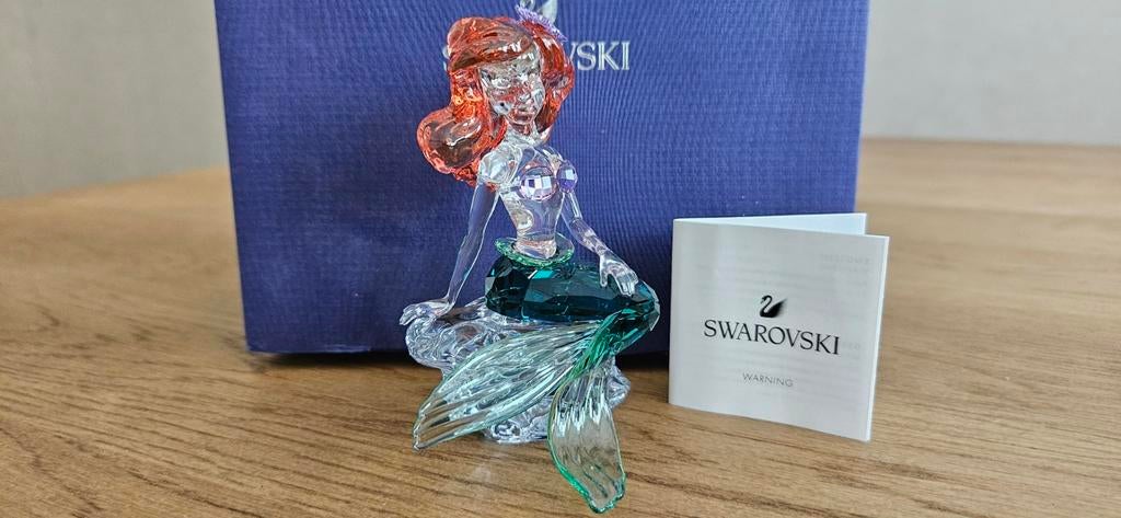 Swarovski Disney De Kleine Zeemeermin Ariel, Ophalen of Verzenden, Nieuw, Figuurtje