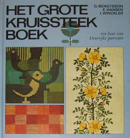 Het grote kruissteekboek: een keur van kleurrijke patronen, Ophalen of Verzenden, Zo goed als nieuw, Borduren en Naaien