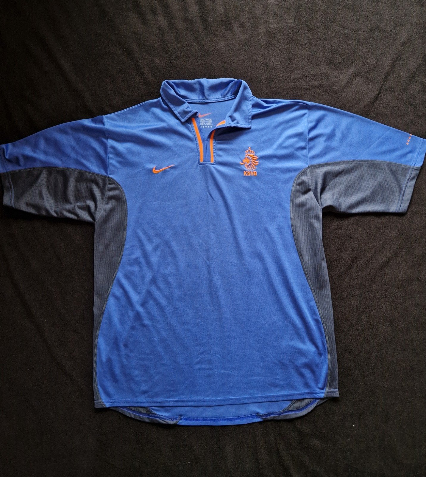 Nederlands elftal shirt 2000 KNVB Oranje uitshirt, Nike, Ophalen of Verzenden, Voetbal, Gedragen