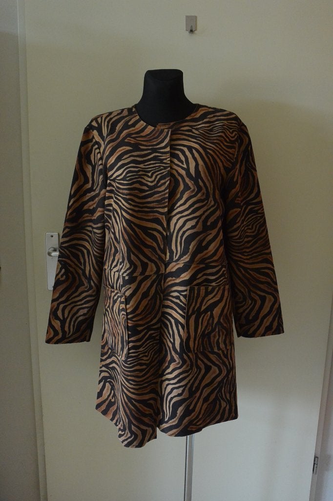 New Collection vest tijger print 3XL, Kleding | Dames, Grote Maten, Bruin, Trui of Vest, Ophalen of Verzenden, Zo goed als nieuw