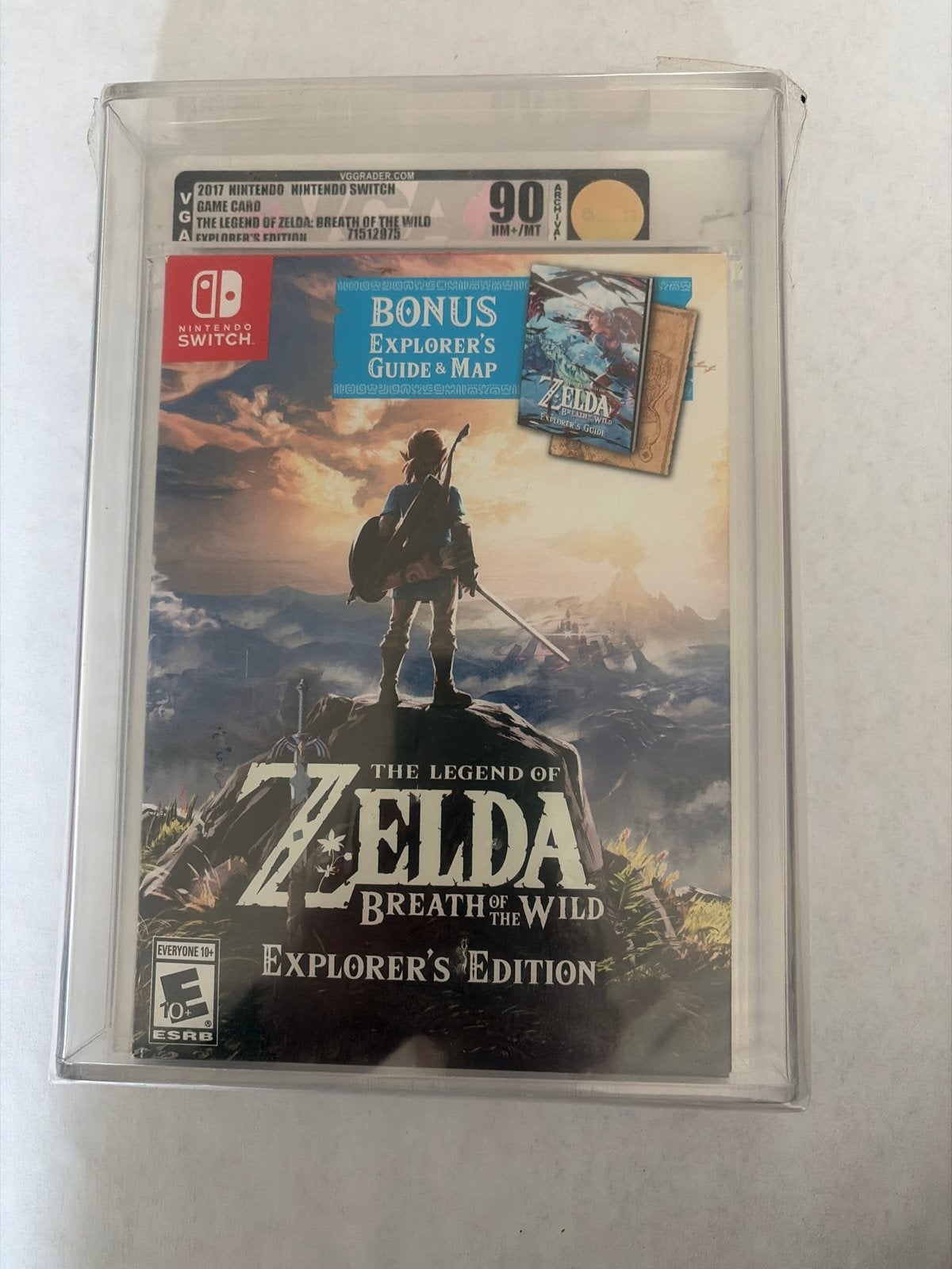 The Legend of Zelda: Breath of the Wild Explorer's Edition, Ophalen of Verzenden, Zo goed als nieuw, Met games