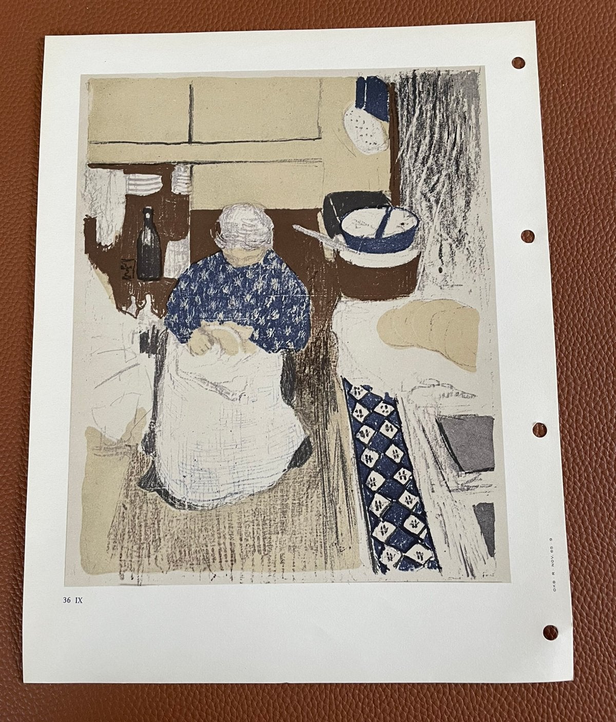 Edouard Vuillard La Cuisinière, Ophalen of Verzenden
