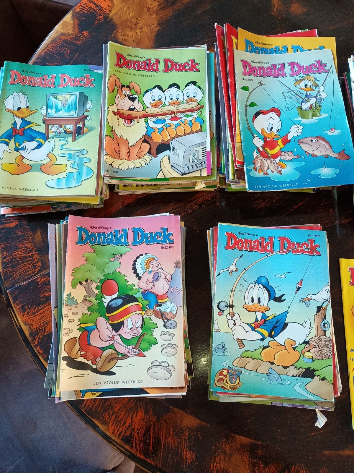 Donald Duck Grote collectie +/_ 1000st Donald Duck weekblade, Meerdere stripboeken, Ophalen, Gelezen