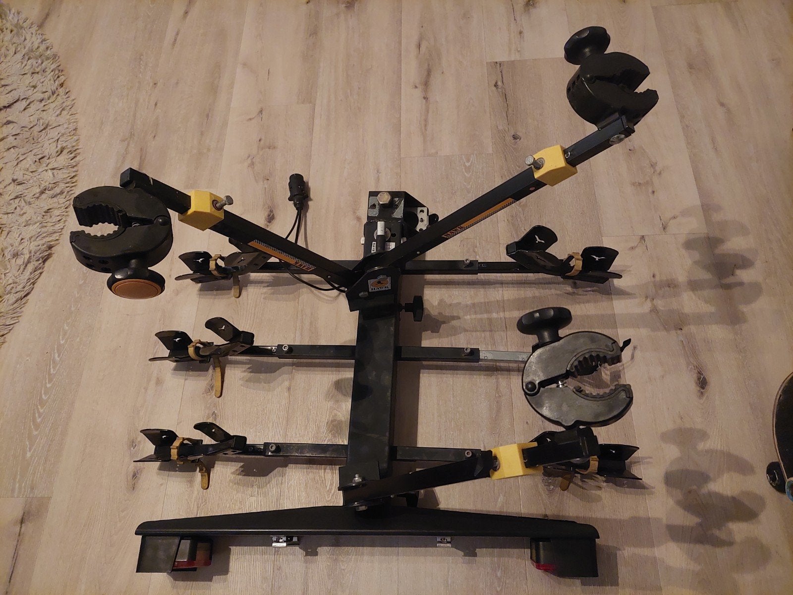 Fietsdrager voor trekhaak - Hawk- 3 fietsen, Ophalen, Gebruikt