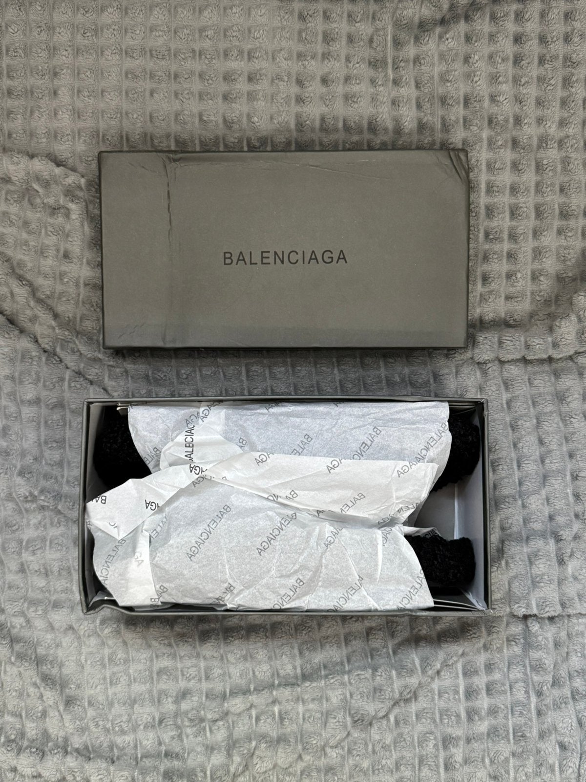 Balenciaga slides, Slippers, Verzenden, Zwart, Nieuw