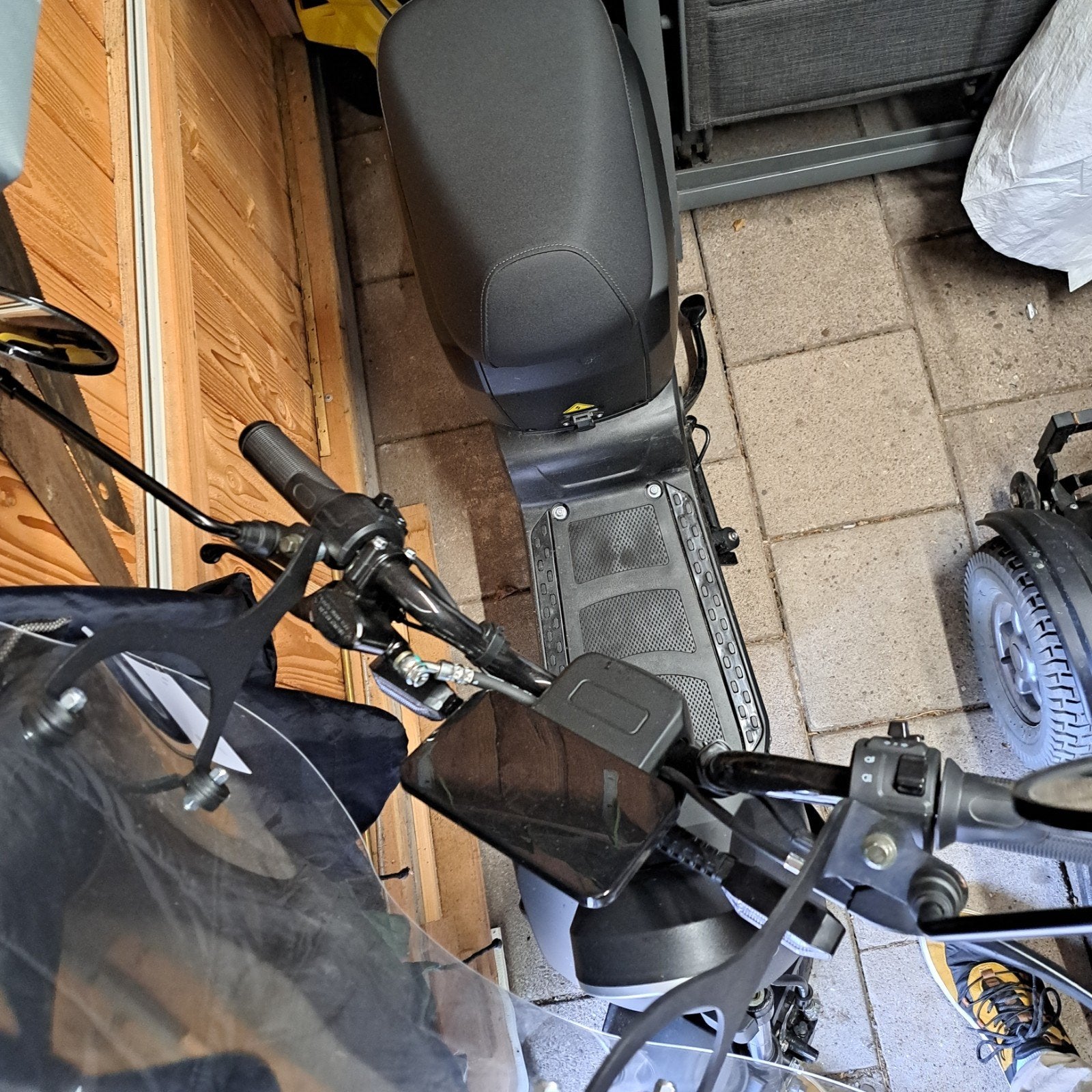 Elektrische scooter, Fietsen en Brommers, Scooters | Overige merken, Ophalen, Elektrisch, Zo goed als nieuw, La souris