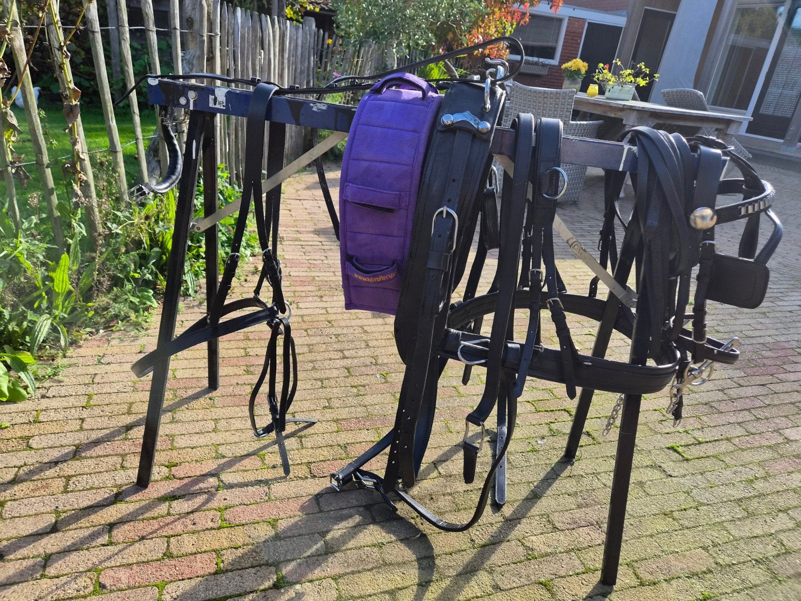Mentuig Pony, Dieren en Toebehoren, Overige disciplines, Mentuig, Zwart, Ophalen of Verzenden