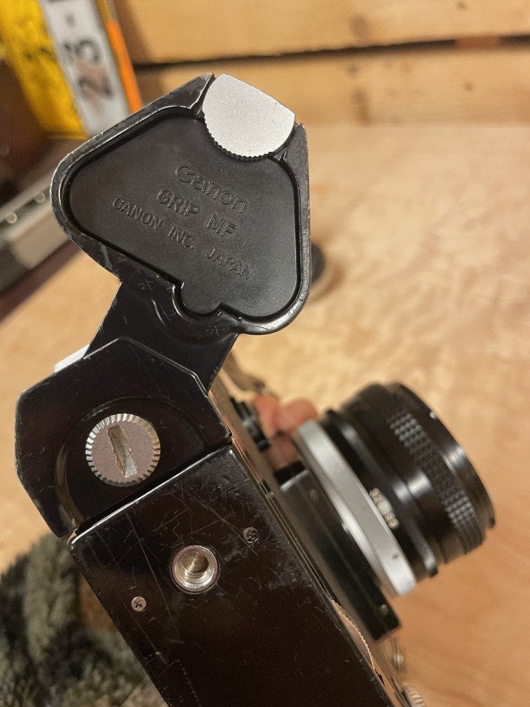 Foto 5 van Canon F-1 met 50mm lens en motor drive