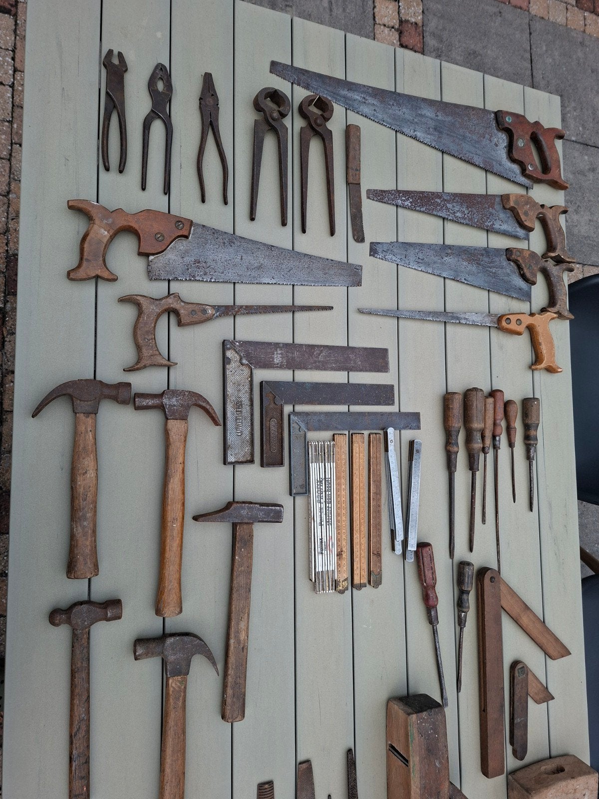 Grote collectie vintage gereedschap, Ophalen of Verzenden