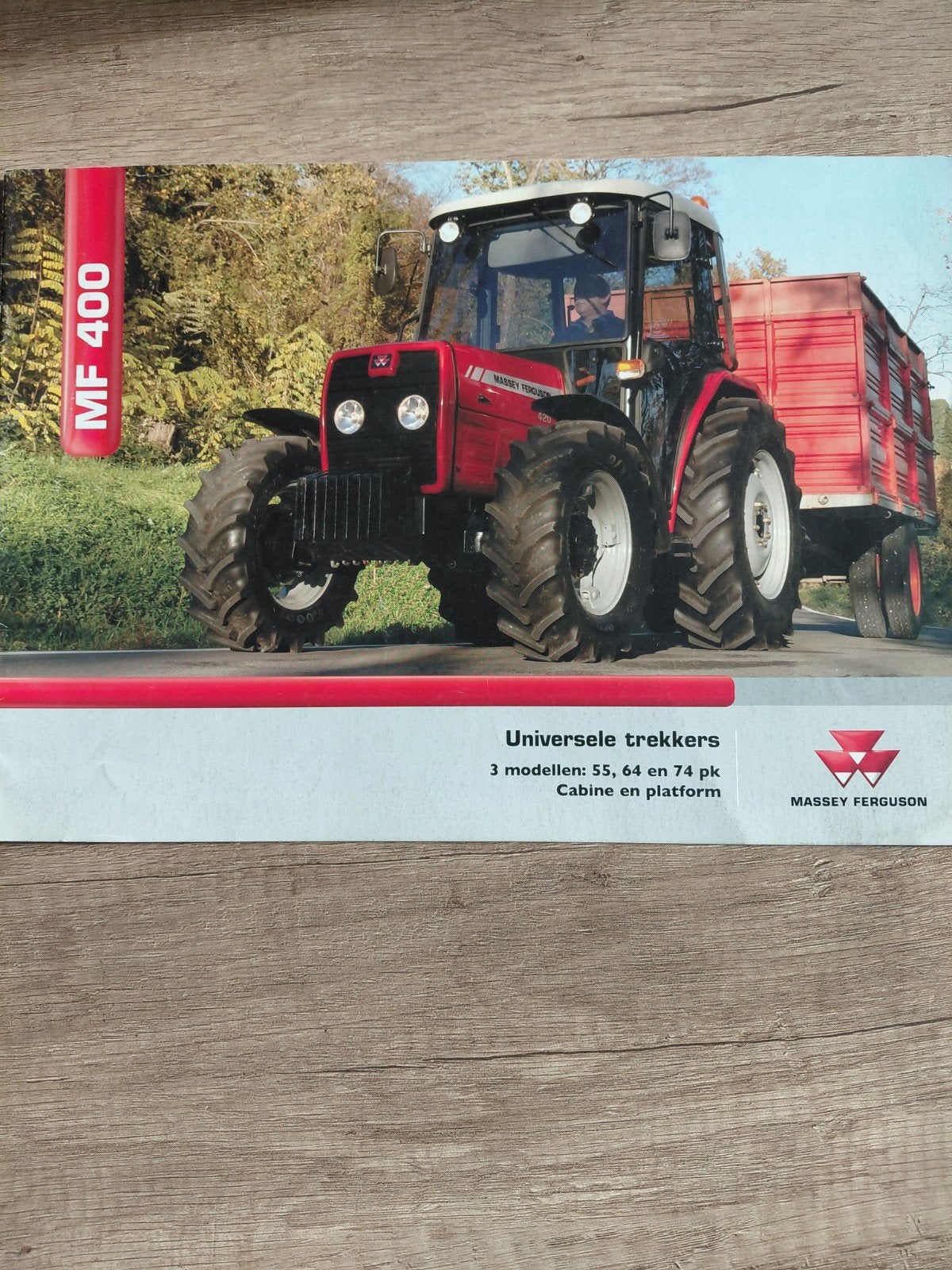 Massey Ferguson 400 folder, Ophalen of Verzenden