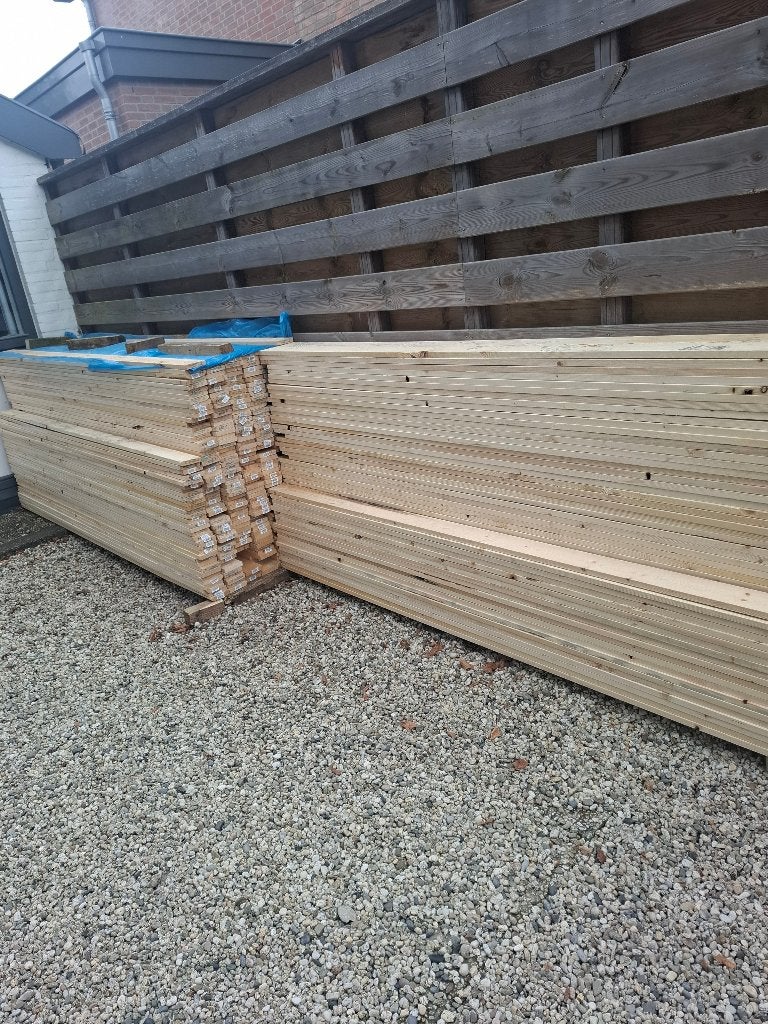 Raggel Hout, Doe-het-zelf en Verbouw, Minder dan 25 mm, Nieuw, Ophalen of Verzenden, 200 tot 250 cm