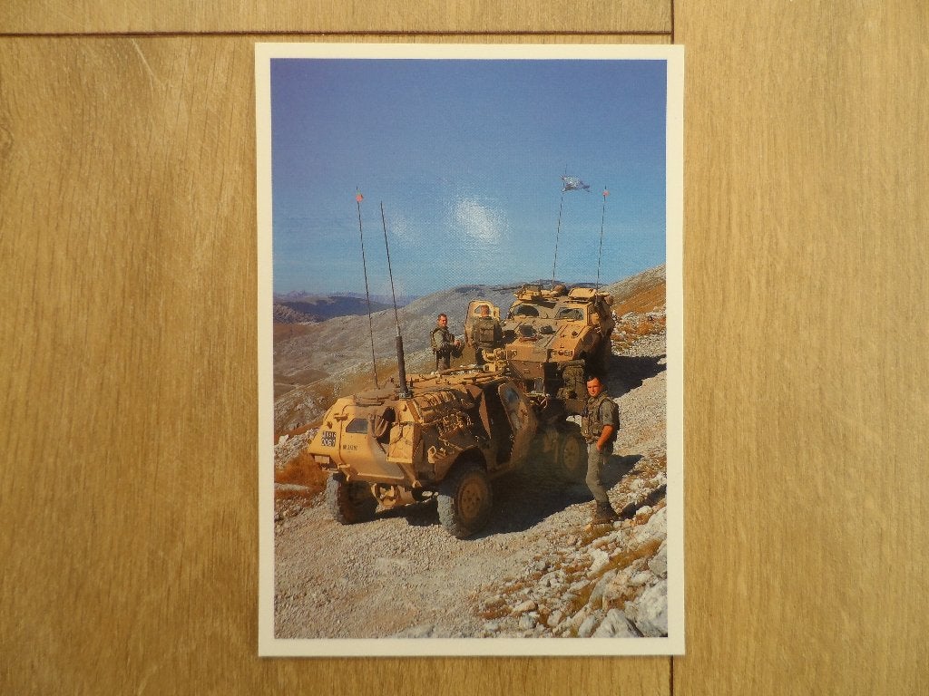 Ansicht French Panhard 343, Ophalen of Verzenden, Landmacht, Nederland
