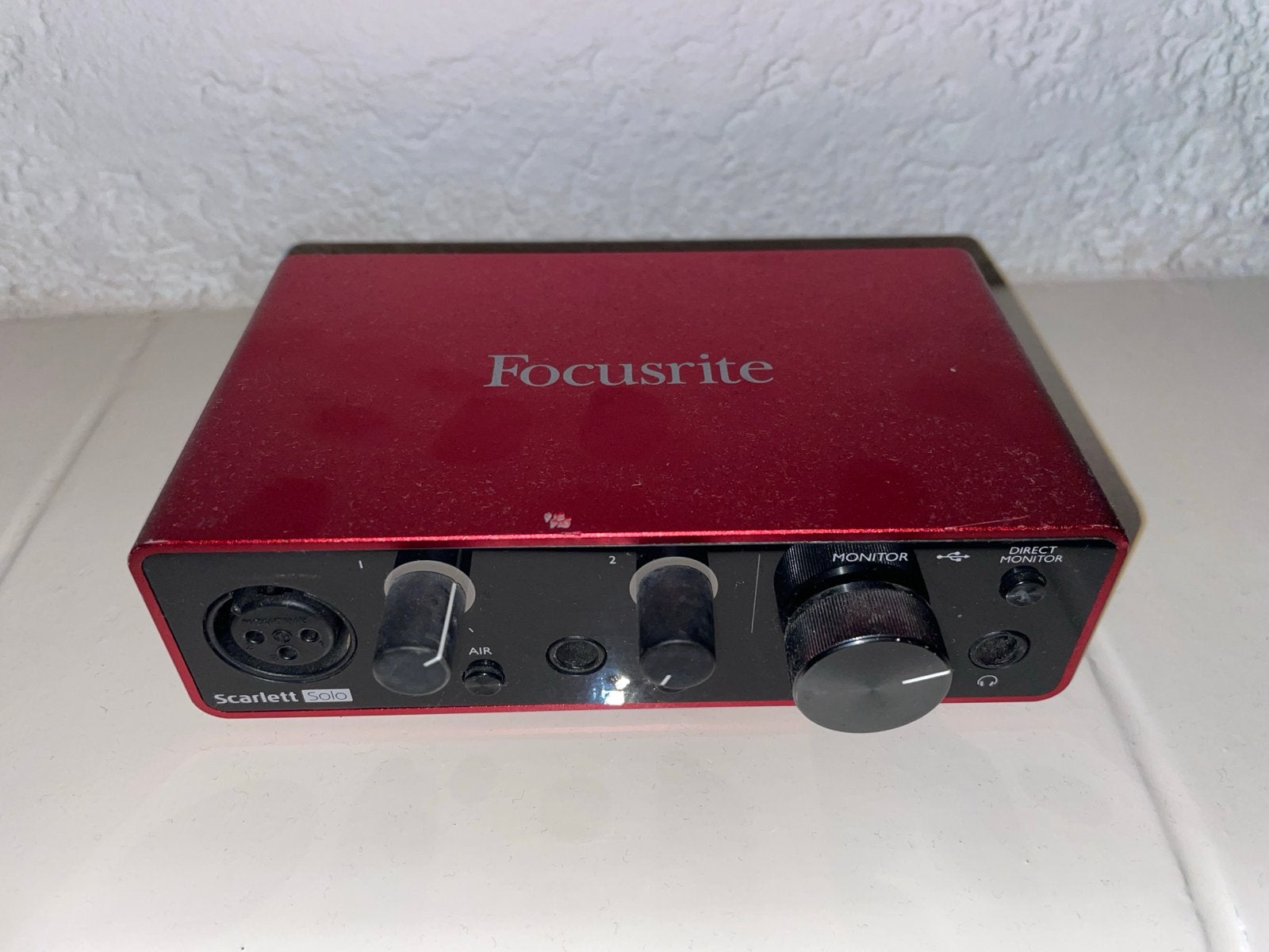 Focusrite Scarlett (3e Generatie) solo, Ophalen, Gebruikt