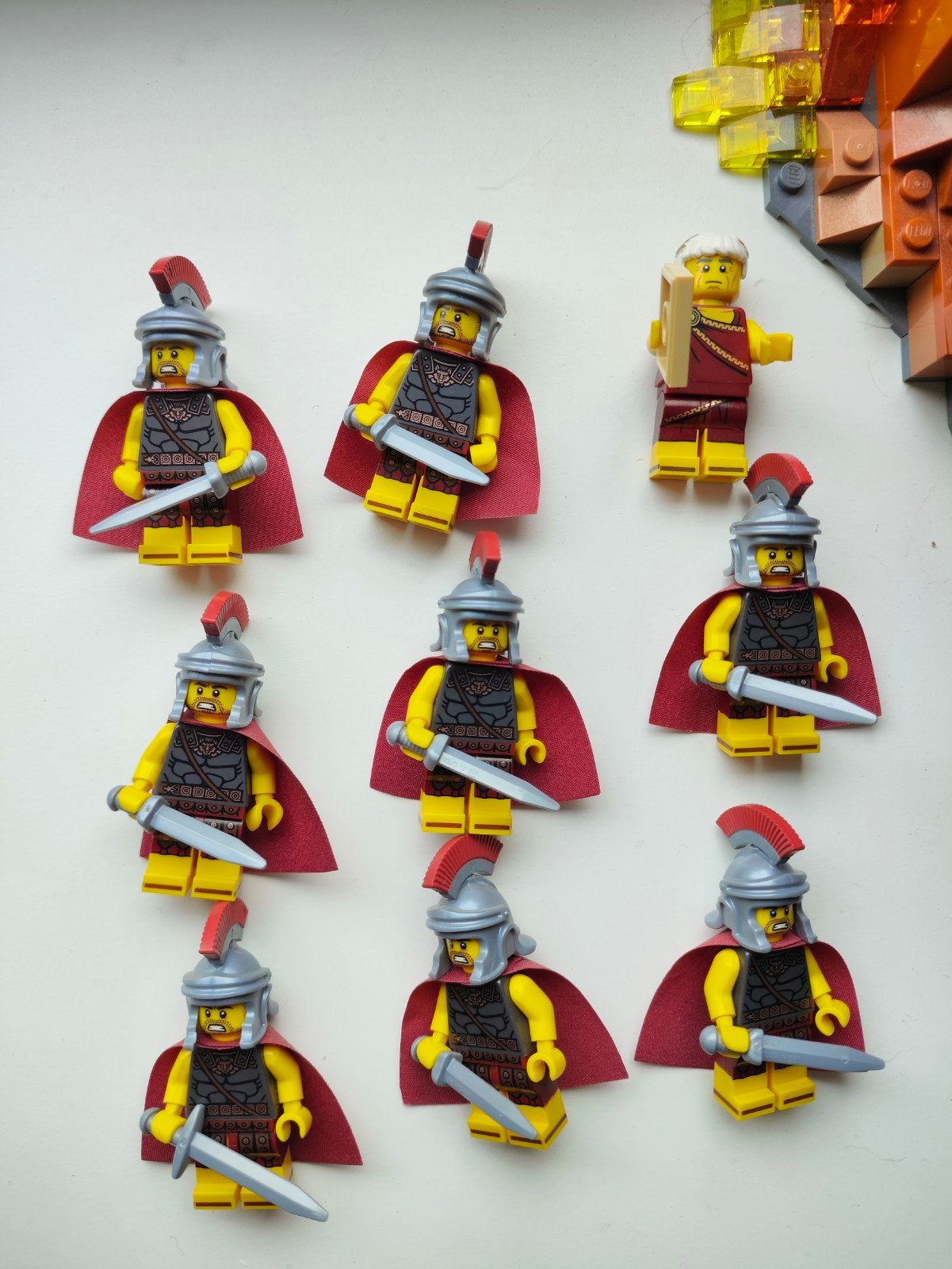 LEGO Romeinse Commandant & Keizer Serie 9 & 10 Compleet, Ophalen of Verzenden
