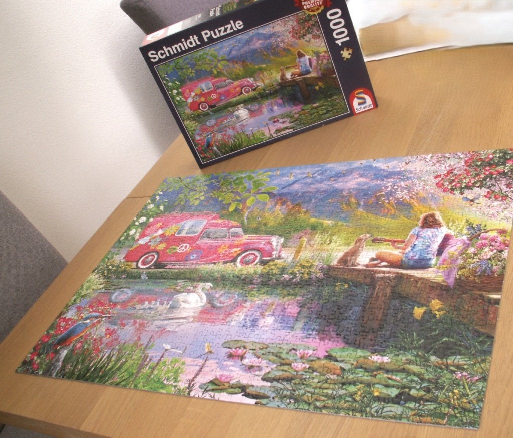 Puzzel 1000 stukjes  Peace on Earth Schmidt Premium Quality, Ophalen of Verzenden, 500 t/m 1500 stukjes, Zo goed als nieuw
