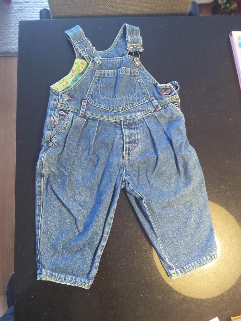 Tuinbroek Oilily vintage maat 80, Ophalen of Verzenden, Gebruikt, Jongetje of Meisje, Broekje