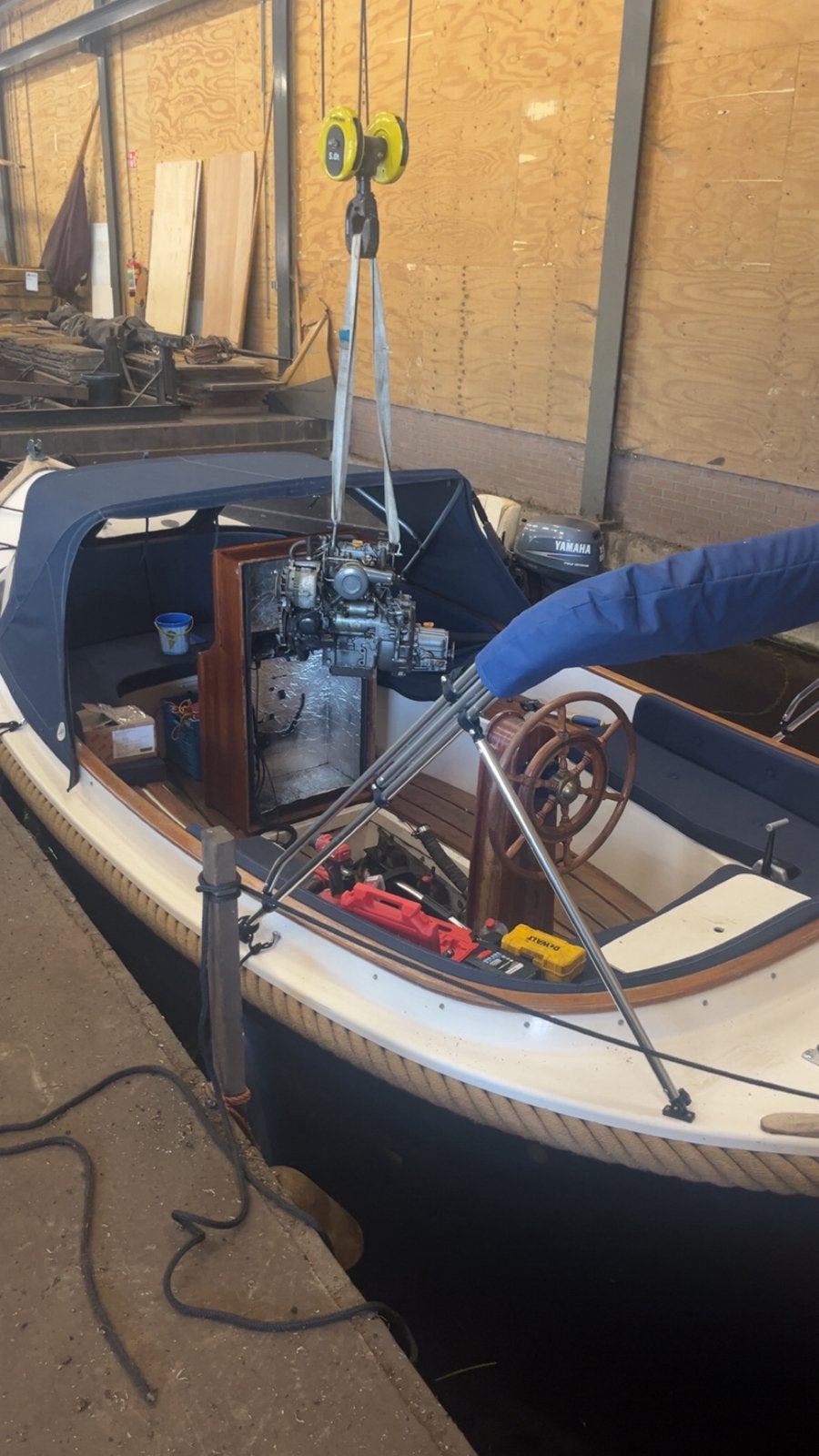 Boot reparatie/onderhoud/service, Watersport en Boten, Ophalen of Verzenden, Zo goed als nieuw