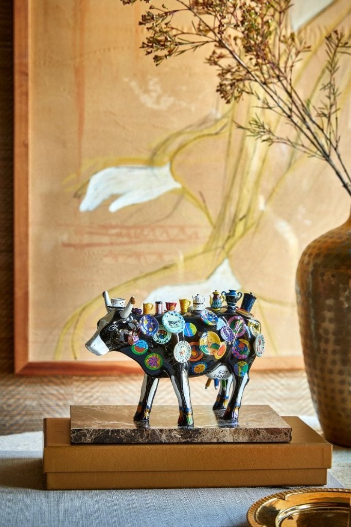 Nieuw Cow Parade koe The Moo Potter medium incl. verzending., Ophalen of Verzenden, Beeld