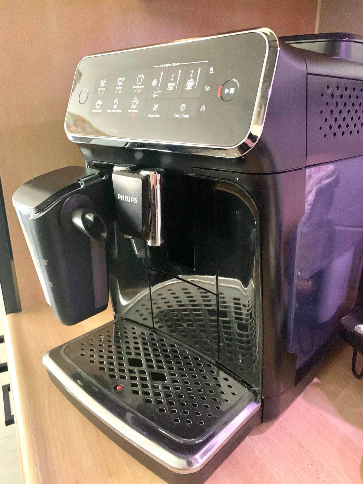 Philips Volautomatische Espressomachine werkt perfect!, Witgoed en Apparatuur, Koffiezetapparaten, Afneembaar waterreservoir, Espresso apparaat