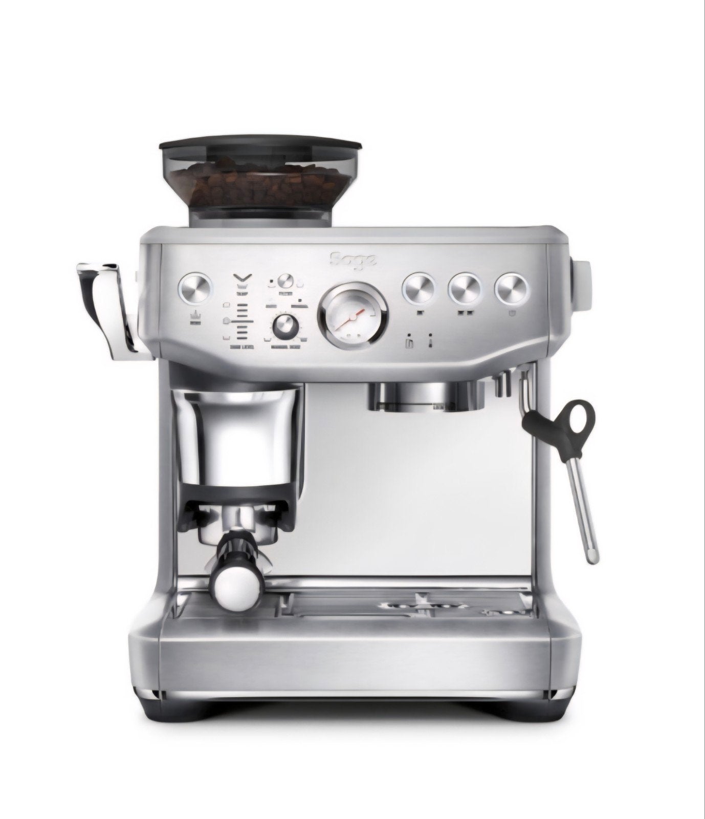 Sage Barista Express Espressomachine met bonenmaler, Witgoed en Apparatuur, Koffiezetapparaten, Espresso apparaat, 10 kopjes of meer