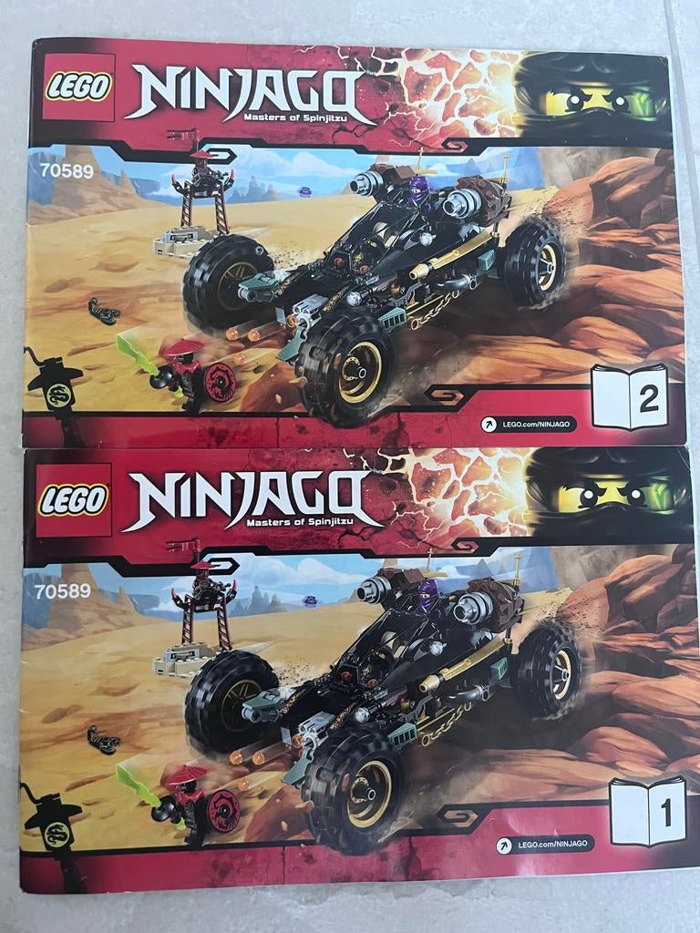 Lego Ninjago 70589 Cole's Aardvoertuig - Complete Set, Kinderen en Baby's, Speelgoed | Duplo en Lego, Gebruikt, Lego, Complete set