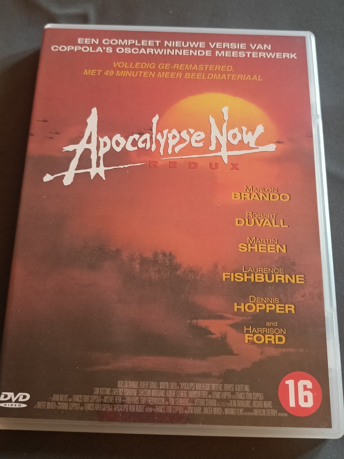 Apocalypse Now Redux DVD - Francis Ford Coppola Meesterwerk, Vanaf 16 jaar, Nederlands, Ophalen of Verzenden, Oorlog