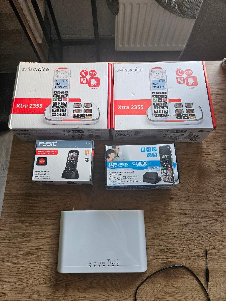Senioren telefoons en toebehoren, Telecommunicatie, Mobiele telefoons | Toebehoren en Onderdelen, Gebruikt, Overige merken, Overige typen