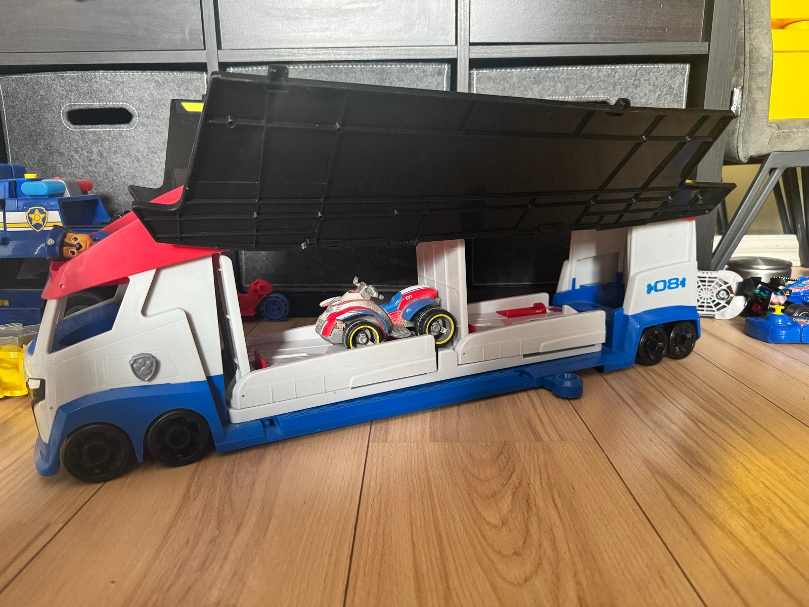 Paw Patrol Patroller met ATV voertuig, Ophalen, Gebruikt