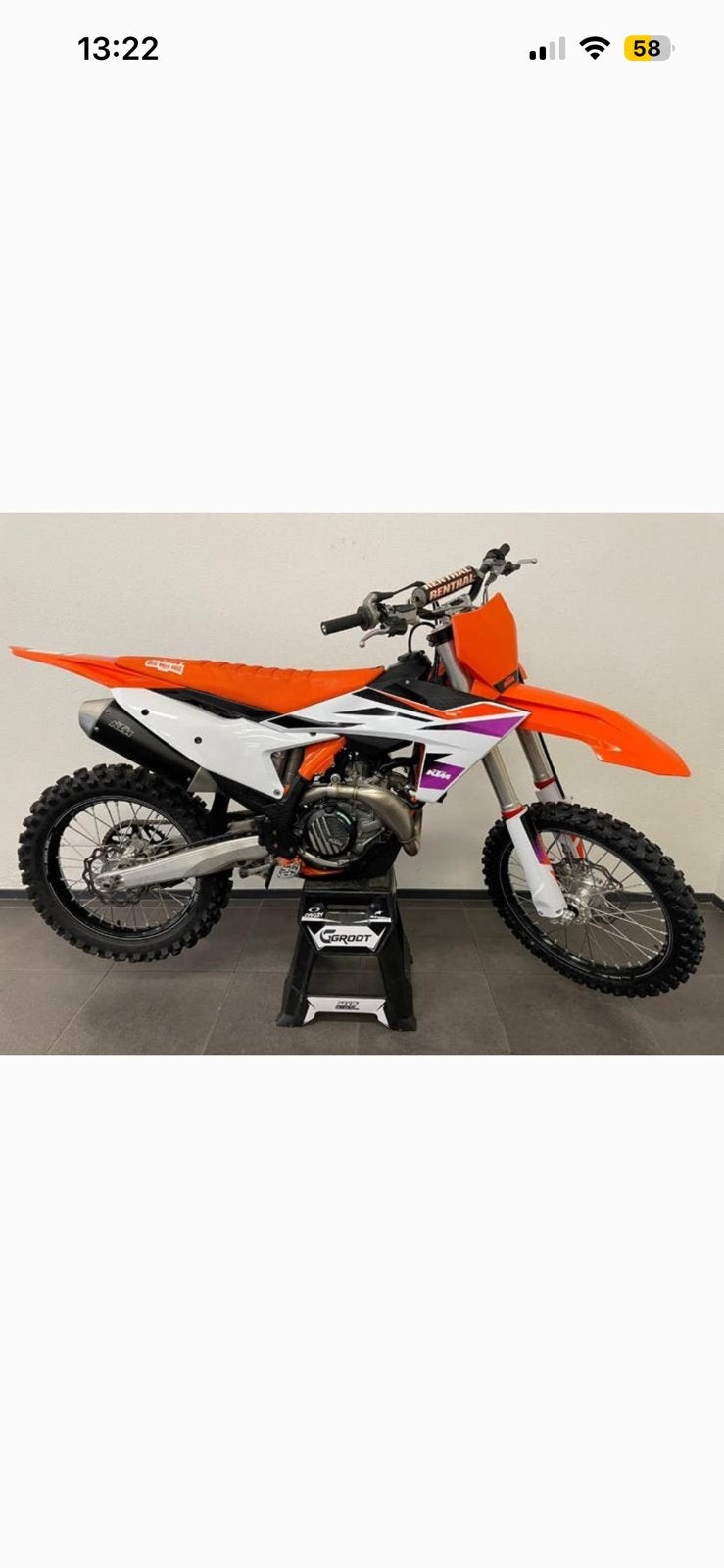 Ktm sx-f 450, Ophalen, Zo goed als nieuw, Overige merken
