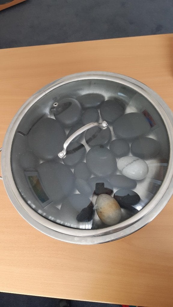 Complete hotstone alles inclusief, Sport en Fitness, Massageproducten, Ophalen, Zo goed als nieuw, Hotstone