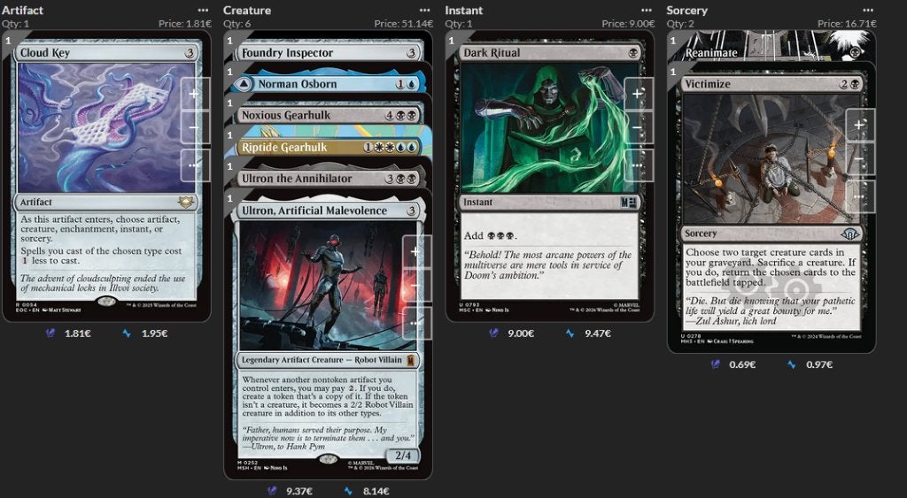 gezocht mtg magic the gathering kaarten, Verzenden, Gebruikt, Meerdere kaarten