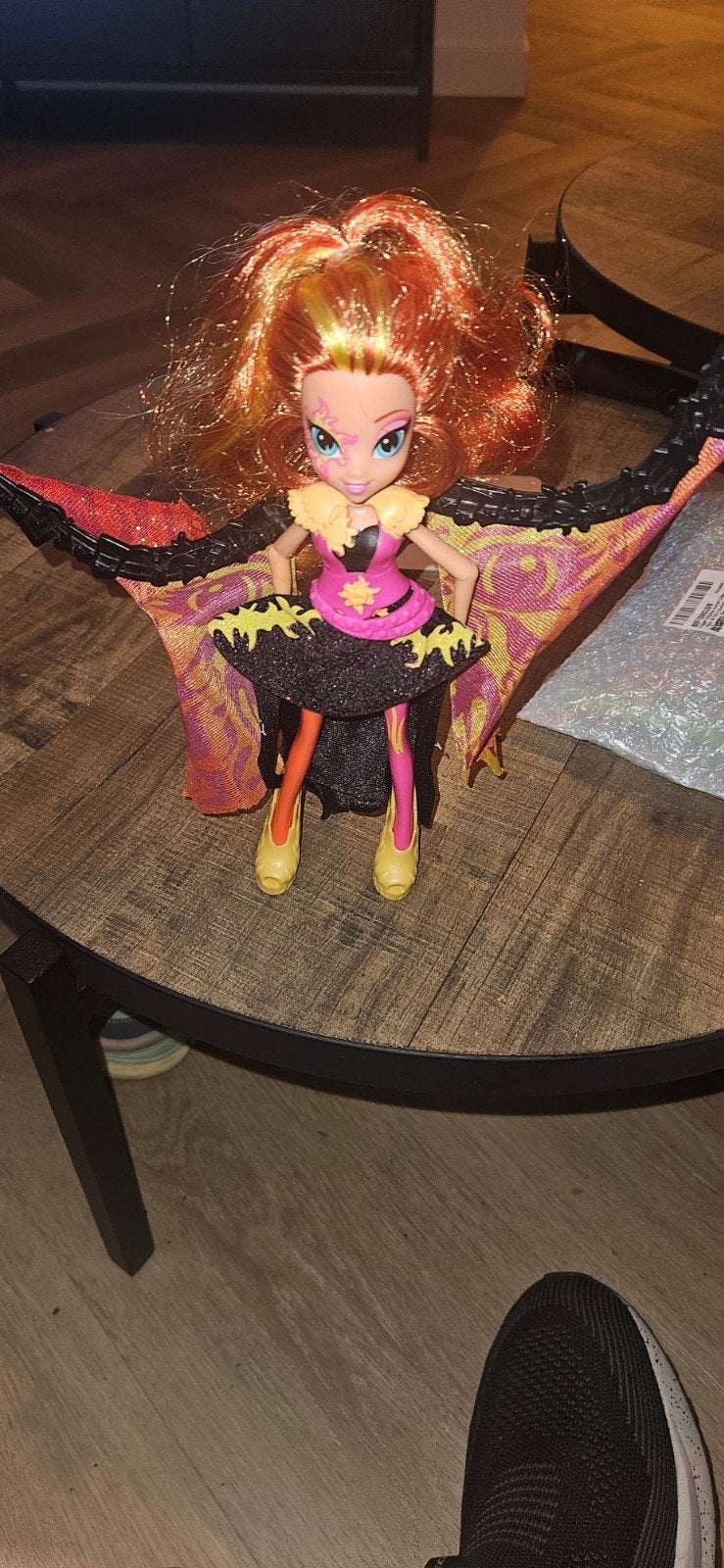 My Little Pony Equestria Girls pop met vleugels, Ophalen of Verzenden, Gebruikt, Overige typen