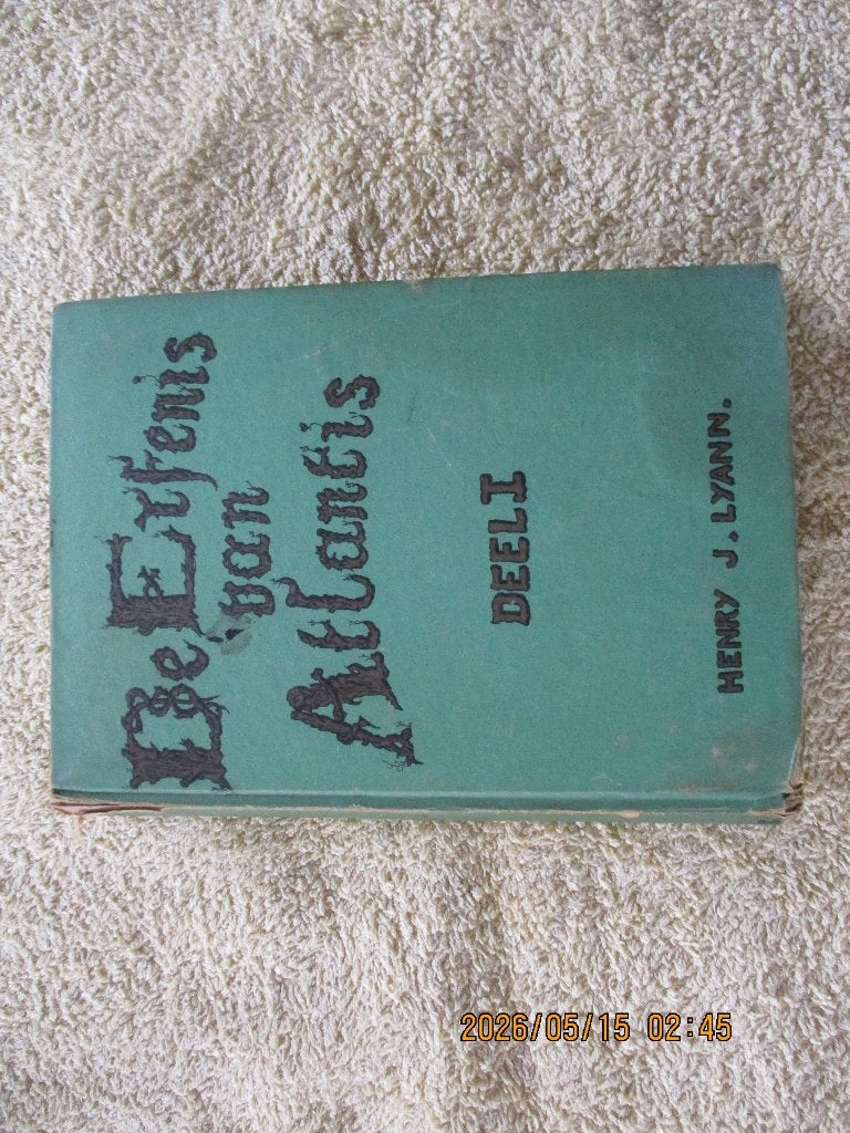 de erfenis van atlantis,henry j lyann, Ophalen of Verzenden, Zo goed als nieuw