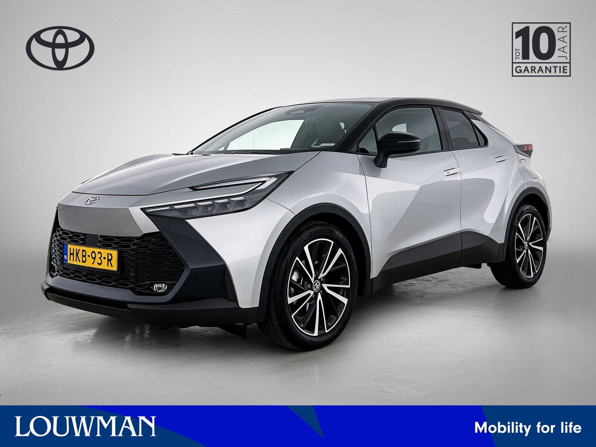 Toyota C-HR 1.8 Hybrid 140 Executive | JBL | Dodehoek Detect, Auto's, Leder en Stof, 122 pk, Origineel Nederlands, Bedrijf