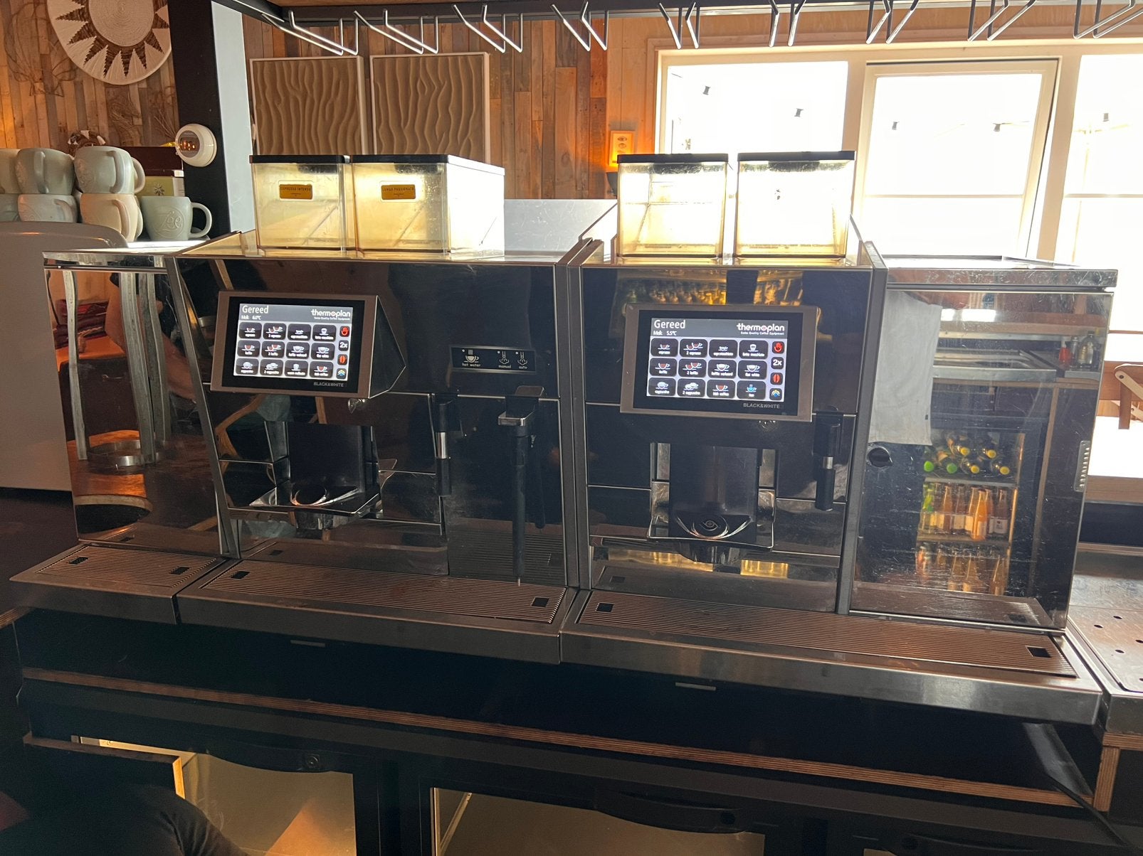 Professionele Thermoplan koffiemachines, Gebruikt, 10 kopjes of meer, Koffiemachine, Koffiebonen