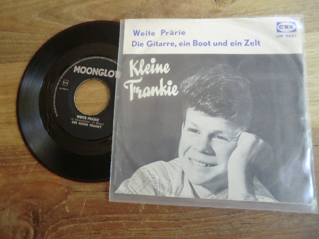 kleine frankie   weite prarie/die gitarre, ein boot und zelt, Verzenden, Gebruikt, 7 inch, Levenslied of Smartlap