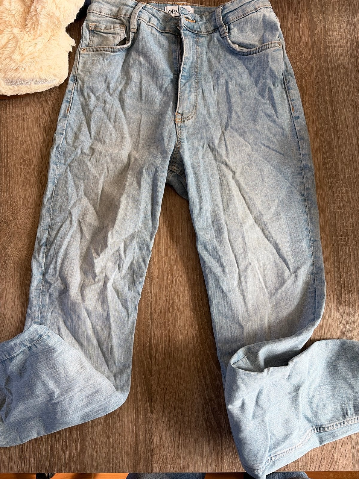 Zara jeans, lichtblauw, maat W30 (confectie 38/40), Ophalen of Verzenden, Zo goed als nieuw, Blauw, W30 - W32 (confectie 38/40)