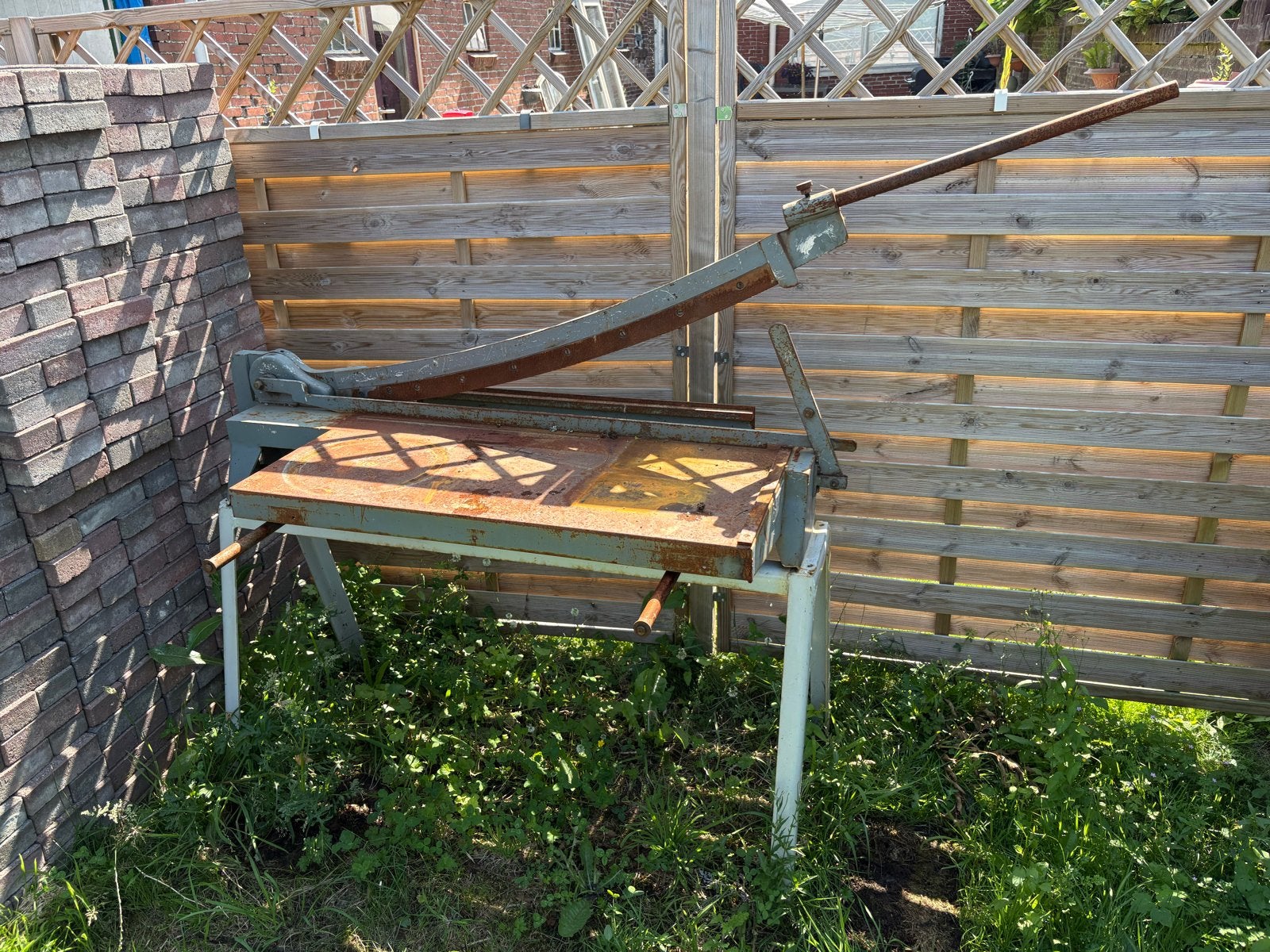 Jörg 4001/A Plaatschaar - 1020mm/40" Capaciteit, Ophalen, Gebruikt