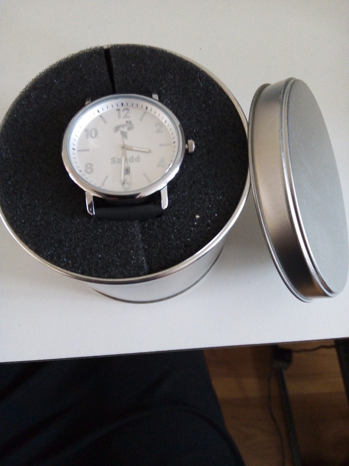 Nieuw! OLYMPIC heren horloge, Ophalen of Verzenden, Nieuw, Leer