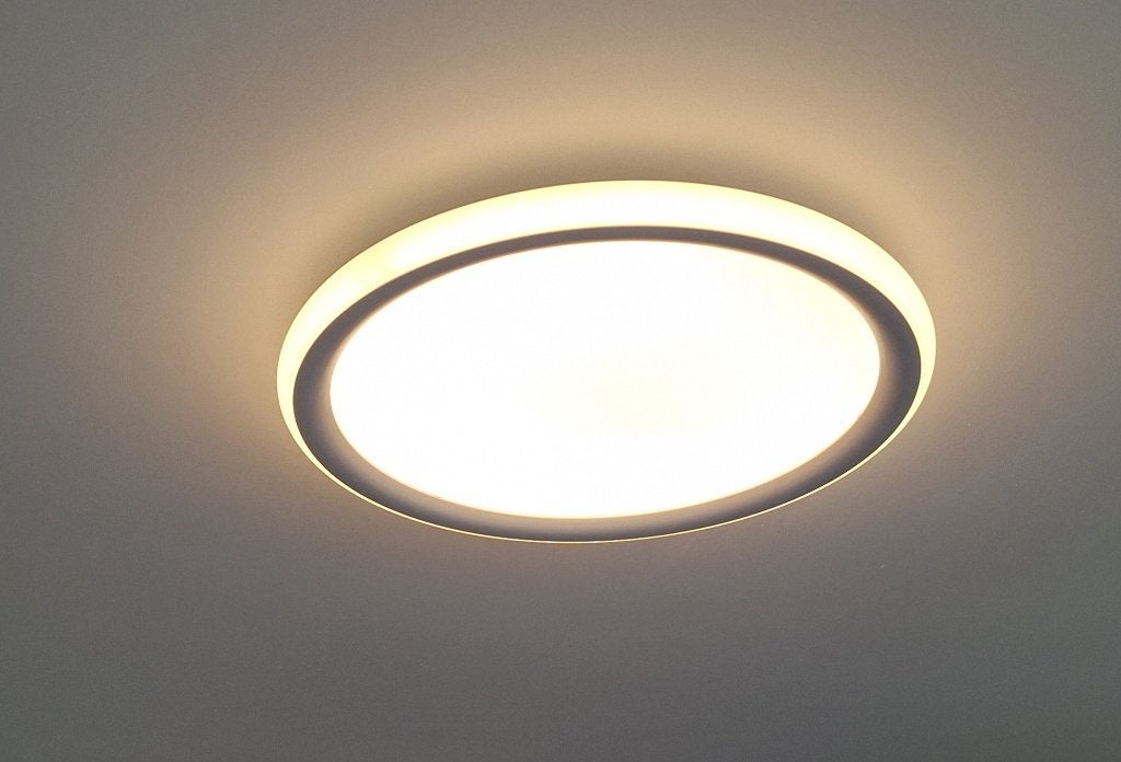 Plafondlamp Carloz zilver 40cm Brilliant, Kunststof, Modern, Verstelbaar, Overige fittingen
