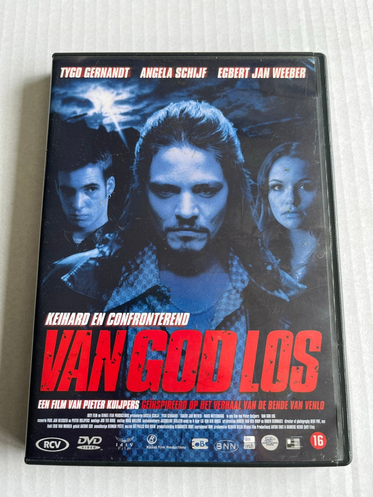 Van God Los DVD - Angela Schijf Tycho Gernandt, Vanaf 16 jaar, Ophalen of Verzenden, Gebruikt, Maffia en Misdaad