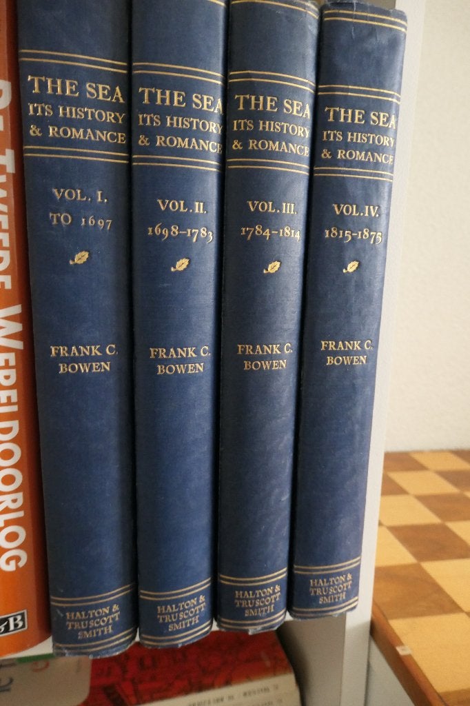 The Sea: Its History and Romance - Frank C. Bowen, Ophalen, Gebruikt, Zeilboot, Boek of Tijdschrift