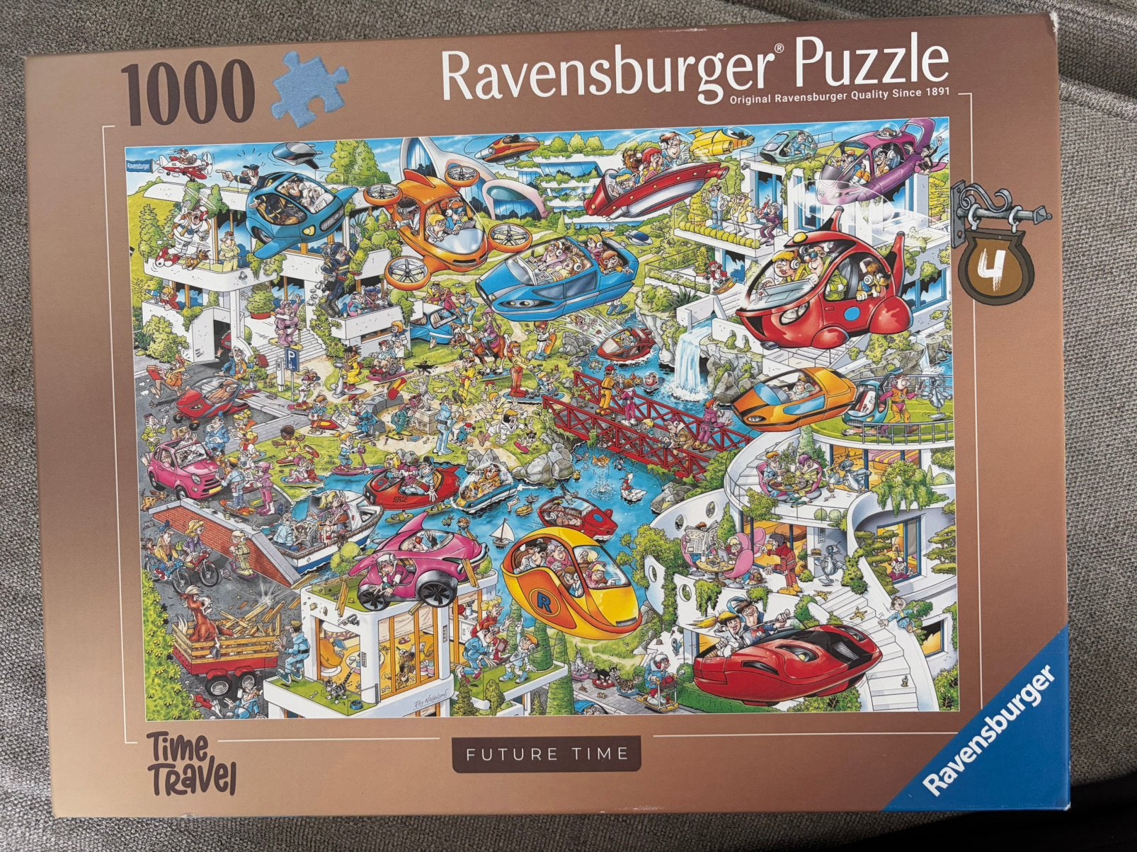 Ravensburger puzzel, Hobby en Vrije tijd, Denksport en Puzzels, Ophalen of Verzenden, 500 t/m 1500 stukjes, Zo goed als nieuw