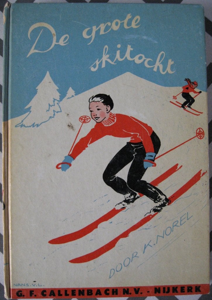 De Grote Skitocht - K. Norel (Vintage Kinderboek), Boeken, Gelezen, Ophalen of Verzenden, Fictie, K. Norel