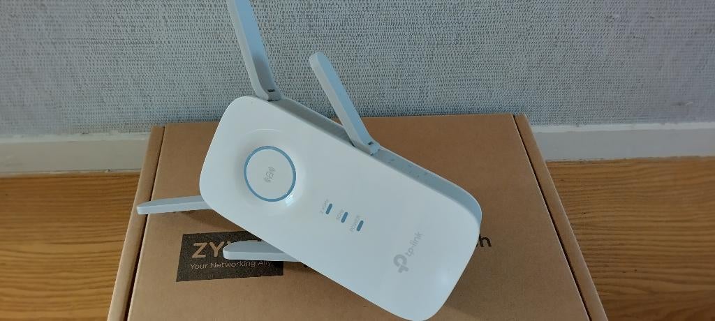 TP-Link RE650 AC2600 WIFI Range Extender, Computers en Software, WiFi-versterkers, Ophalen of Verzenden, Gebruikt, TP-Link, Sitecom