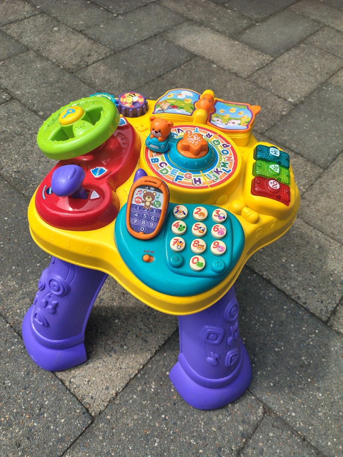VTech Baby Speeltafel met geluid en licht, Kinderen en Baby's, Ophalen of Verzenden, Gebruikt, Overige typen, Met licht