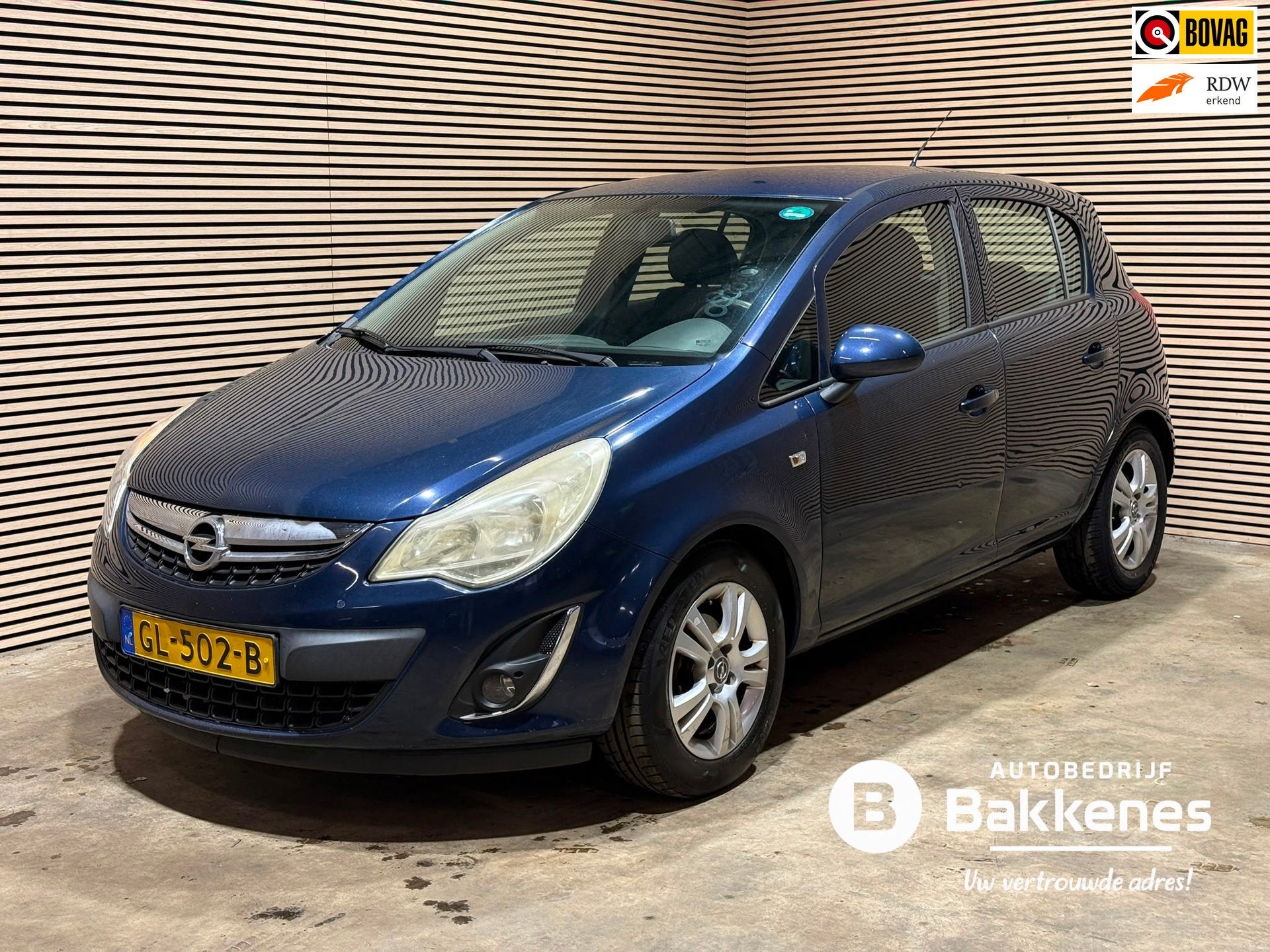 Opel Corsa 1.2-16V Anniversary Edition, Auto's, Voorwielaandrijving, Euro 5, Gebruikt, Blauw