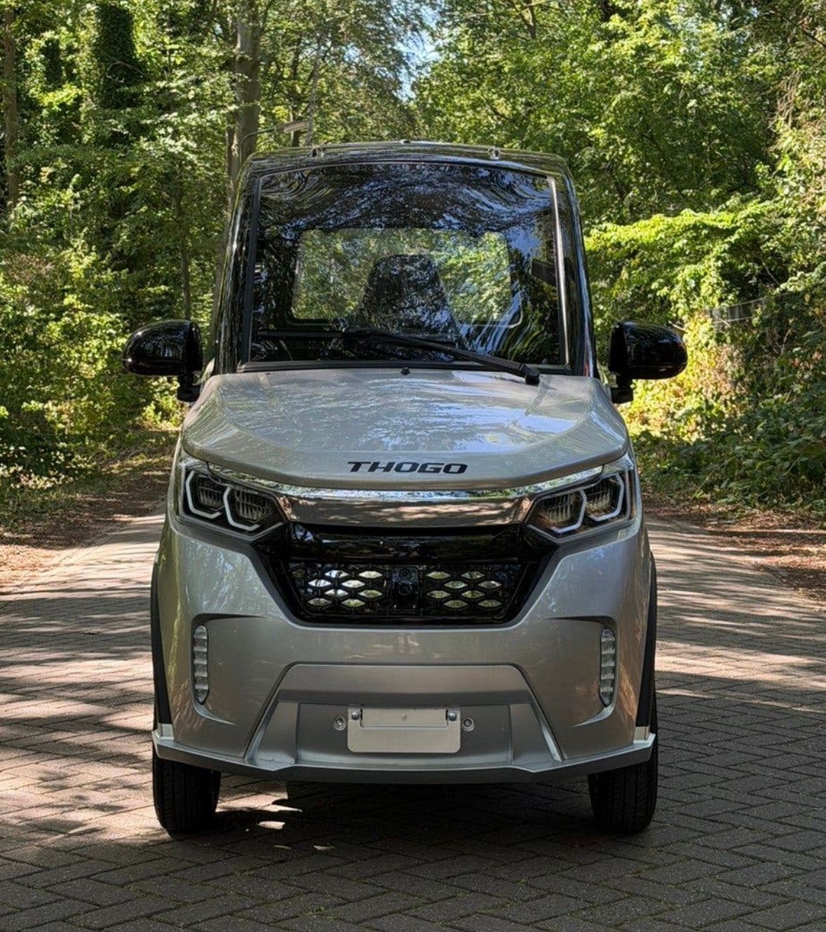 Thogo overdekte scootmobiel nieuw rijbewijs vrij, Ophalen, Zo goed als nieuw, 46 km of meer, 16 km/u of meer